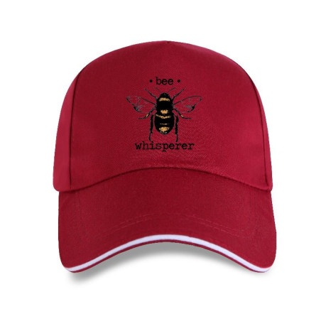Casquette de baseball pour celles et ceux  qui murmurent aux abeilles - couleur burgundy
