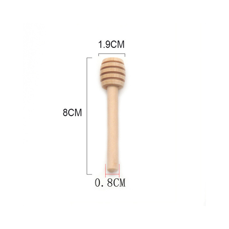 Cuillère à miel en bois - 8 cm