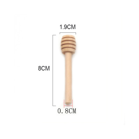 Cuillère à miel en bois - 8 cm