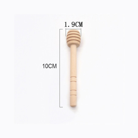 Cuillère à miel en bois - 10 cm