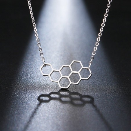 Joli Pendentif Abeille Argent