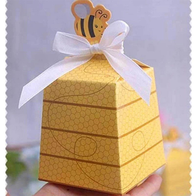 Lots de 10 boîtes ruches cadeaux