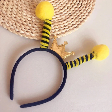 Lot de 20 serre-têtes antennes d'abeille  3 modèles - modèle 3