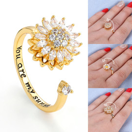 Bague tournante anti-stress