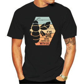 T-shirt if we die we taking you with us - noir