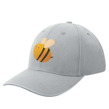 Casquette Abeille Cute Bee - Couleur Gris Clair