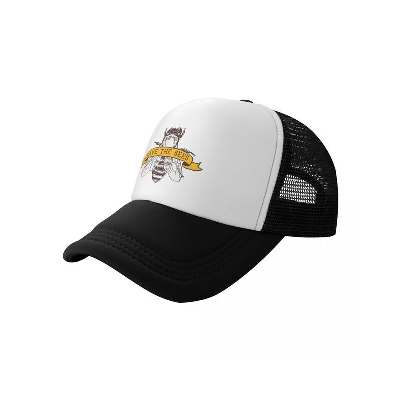 Casquette Abeille "Sauvez les abeilles!\" Couleur Noir