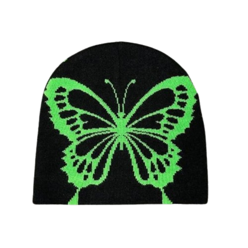 Bonnet Papillon Vintage - Couleur Vert
