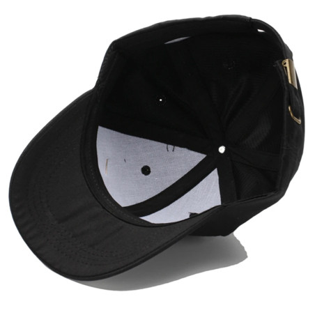 Vue Dessous Casquette Papillon avec strass et Papillon Coquillage  - 7 couleurs au choix