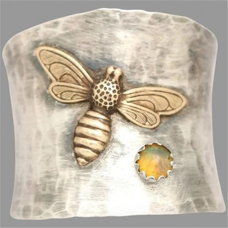 Gold & Bronze Vintage Bee Ring | Unique Gift for Women