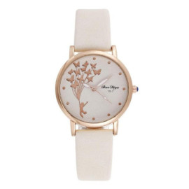 Montres Bracelet Papillon à Quartz couleur Blanc