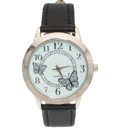 Montres-bracelet à Quartz pour femmes couleur noir