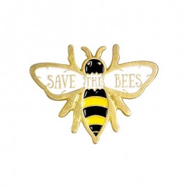 Save the Bees & Bee Kind Enamel Pin Set | Cute Bee Jewelry