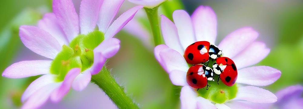 Ladybug Brooches