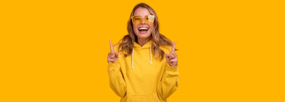 Sweatshirt abeille pour Femme