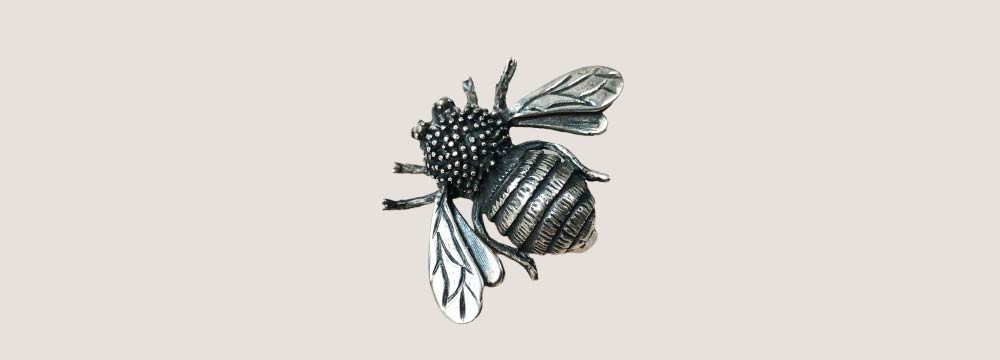 Bee Brooches and Bee Hairpins