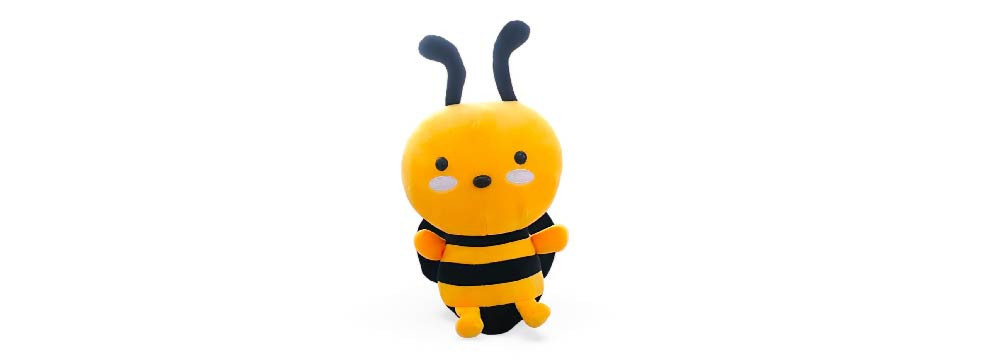 Découvrez notre sélection de peluches abeille !