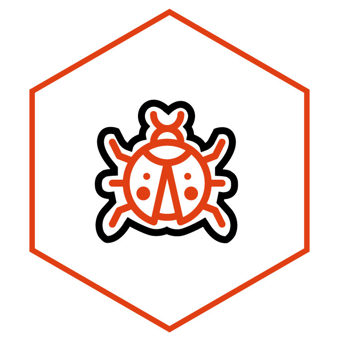 icône de la catégorie Autocollants Coccinelle