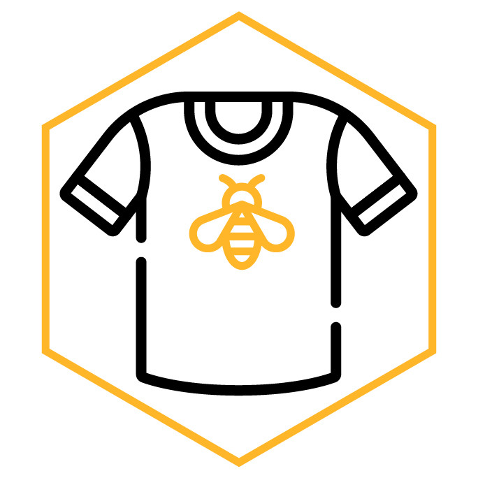 icône de la catégorie Tshirt Abeille Homme