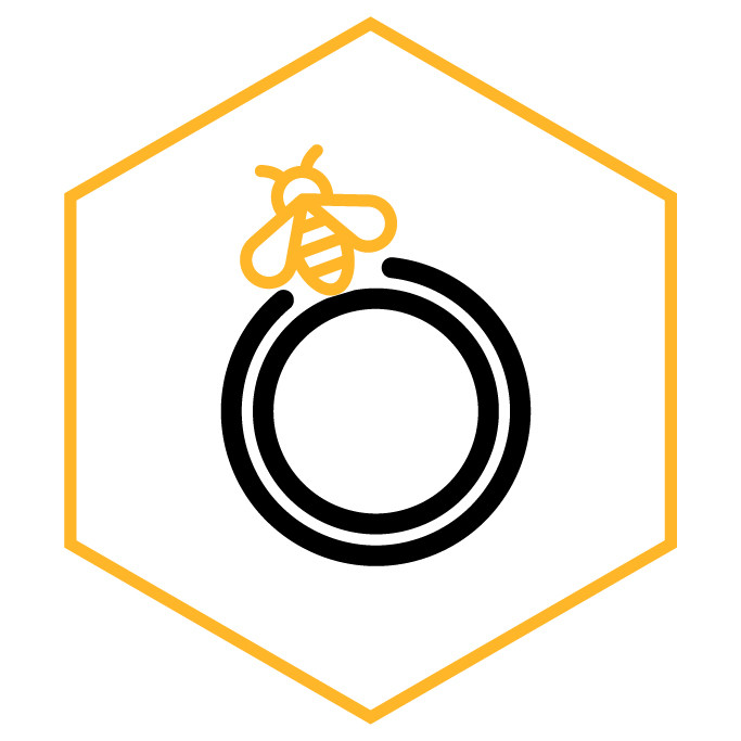 icône de la catégorie Bagues abeille